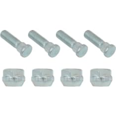 Bronco Levikepalan Pultit ja Mutterit M12 x 1.25 x 42mm (4kpl)