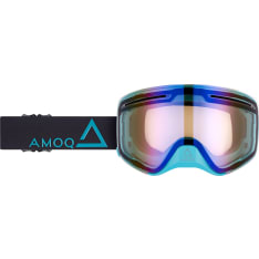 Amoq Vision Vent+ Magnetic Ajolasit Musta-Turkoosi - Sininen Peili