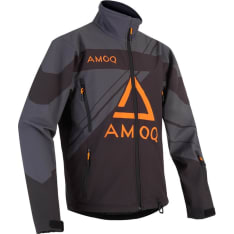 AMOQ Snowcross musta/harmaa/oranssi takki