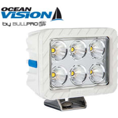 Ocean Vision 12-48V 120W white rectangular LED work light spot light pattern