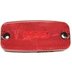 Autoline 9-36V 111x51x19mm red 3xLED extreme light