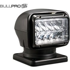 Bullpro 12-24V 50W LED searchlight with wireless controller