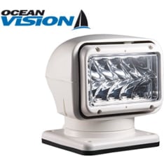 Ocean Vision 12-24V 50W LED searchlight with wireless controller