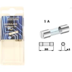 Autoline 5x20mm 1A 5kpl lasisulake