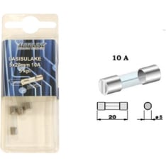 Autoline 5x20mm 10A 5kpl lasisulake