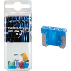 Autoline Minival Low Profile 10pc fuse assortment