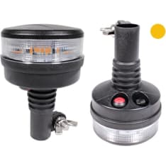 Axixtech 92x139mm 12V LED flashing beacon