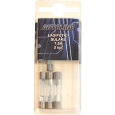 Autoline 6x32mm 7,5A 5kpl lasisulake