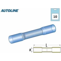Autoline 1,5-2,5mm 10kpl sininen kutistejatko
