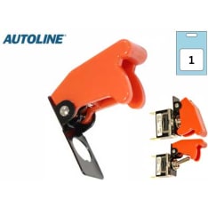 Autoline punainen suojakansi vipukytkimille