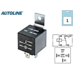 Autoline 12V 30/40A 5-napainen kytkentärele