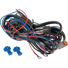 The Lights Deutsch DT-2 relay wiring harness for one additional light with switch