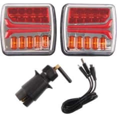 Autoline 12V LED langaton takavalopari magneettikiinnityksellä