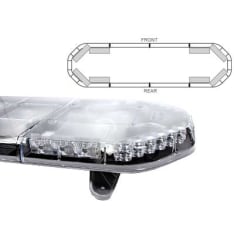 Axixtech Legion 1252x331x59mm 12-24V LED-majakkapaneeli