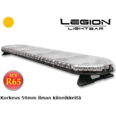 Axixtech Legion 1537x331x59mm 12-24V keltainen LED-majakkapaneeli