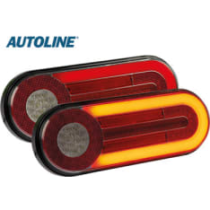 Autoline 12/24V 290x107x28mm LED takavalo
