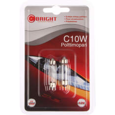 C-Bright C10W 11x38 12V 10W 2kpl polttimo
