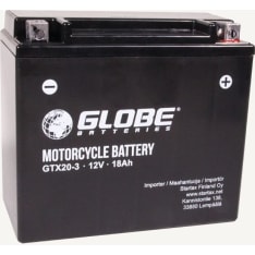 Globe 12V 20Ah GEL GTX20-3 -+ pienkoneakku