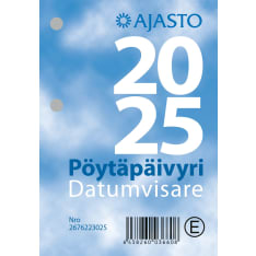 Ajasto Pöytäpäivyri 2025 kalenteri