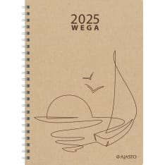Ajasto Wega Eko beige 2025 kalenteri