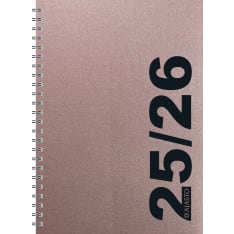 Ajasto Simple A5 2025-2026 lukuvuosikalenteri