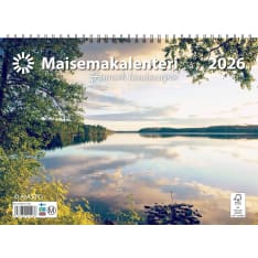 Ajasto Landscape Calendar 2026 wall calendar