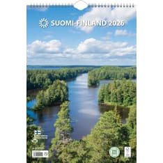 Ajasto Finland A3 2026 wall calendar