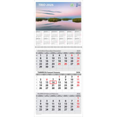 AjastoTrio 2026 wall calendar