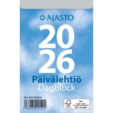 Ajasto Diary 2026 wall calendar