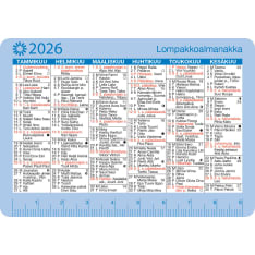 Ajasto 2026 lompakkoalmanakka