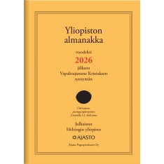 Ajasto A4 yliopiston almanakka 2026 kalenteri