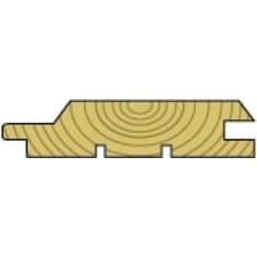 Oiva 20x120x4800 UTV wood cladding panel
