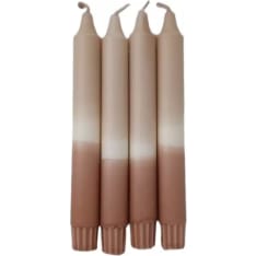 Puttipaja Dip Dye 4 kpl kruunukynttilä