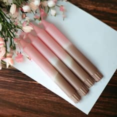 Puttipaja Dip Dye 4 kpl kruunukynttilä