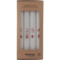 Puttipaja 4 kpl adventtikruunukynttilä