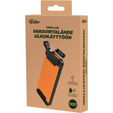 Waltter Eco 10000 mAh IP67 vedenkestävä varavirtalähde