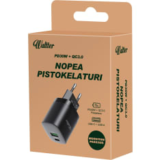 Waltter ECO PD30W+QC3.0 pistokelaturi