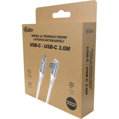 Waltter Eco PD60W 3m USB-C latauskaapeli