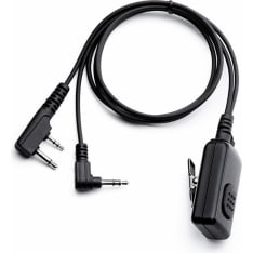 Burrel Connector Cable 3.5 mm for VHF hearing protectors