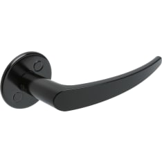 Abloy INTERIA 19/001 sinkki musta sisäovenpainike