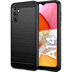 Insmat Carbon and Steel Style Samsung Galaxy A14 4G/5G protective case