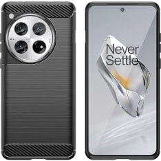 Insmat Carbon and Steel Style OnePlus 12 protective case