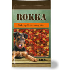 Rokka Pikkusydän 200 g koiran makupalat