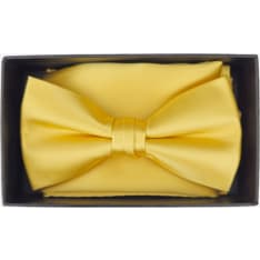 Veniz men's Bow tie and pocket square set