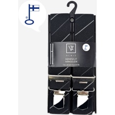 Veniz suspenders striped H-model