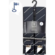 Veniz suspenders striped H-model