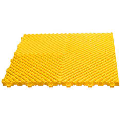 SteyrTek 40x40cm Racing Yellow 10x30 kpl lattialaatta