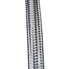 SteyrTek Steel-reinforced compressed air hose 1 m 3/4" female thread on both ends
