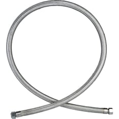 SteyrTek Steel-reinforced compressed air hose 2m 3/4" female thread on both ends