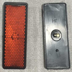 Kontio Motors e-Scooter 2.0: rear reflector